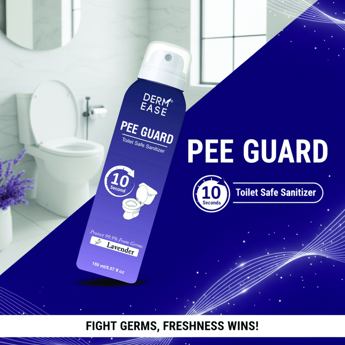 DERM EASE PEE GUARD SPRAY ( LAVENDER FRAGRANCE )